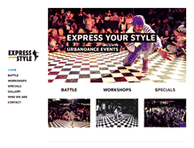 Tablet Screenshot of express-your-style.de